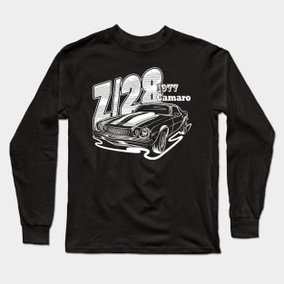 Camaro Z/28 (White Print) Long Sleeve T-Shirt